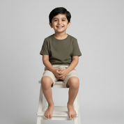 Feather Touch Round Neck T-Shirt