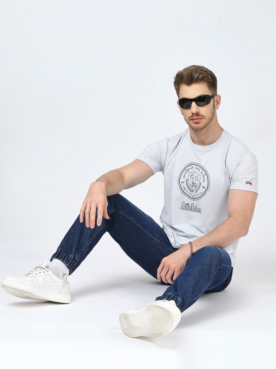 Archies Print T-shirt for Men