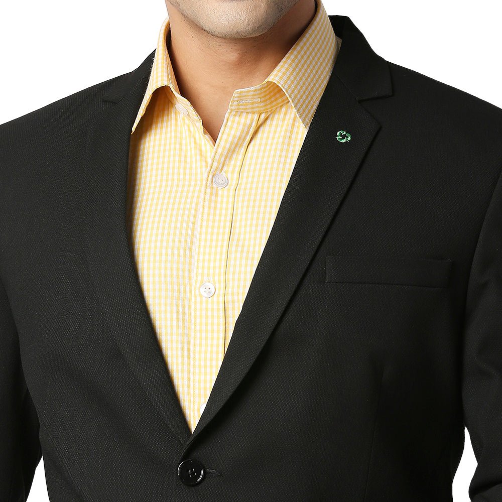 Unirec Ideal for All Purpose Causal Formal Blazer Navy Blue for Men