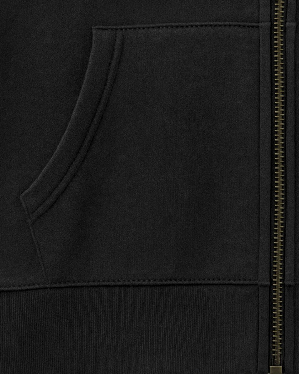 Classic Black Winter Hoodie – Warm, Stylish & Sustainable Sweatshirt for Men & Women
