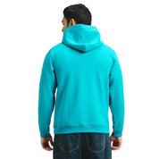 Classic Winter Zip-Up Hoodie for Men in Sea Green | UNIREC