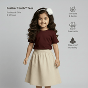 Feather Touch Round Neck T-Shirt