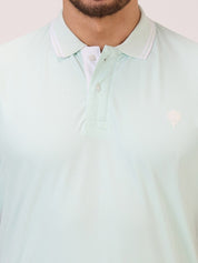 Crèst Polos Premium Golf T-Shirt for Men in Sea Green
