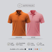 Matte Polo T-Shirt