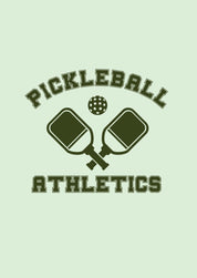 Mint Green Dry Fit T-Shirt with Pickleball Athletics Quote