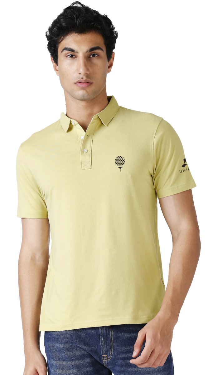 Olive Golf Polo T-Shirt – Feather Touch