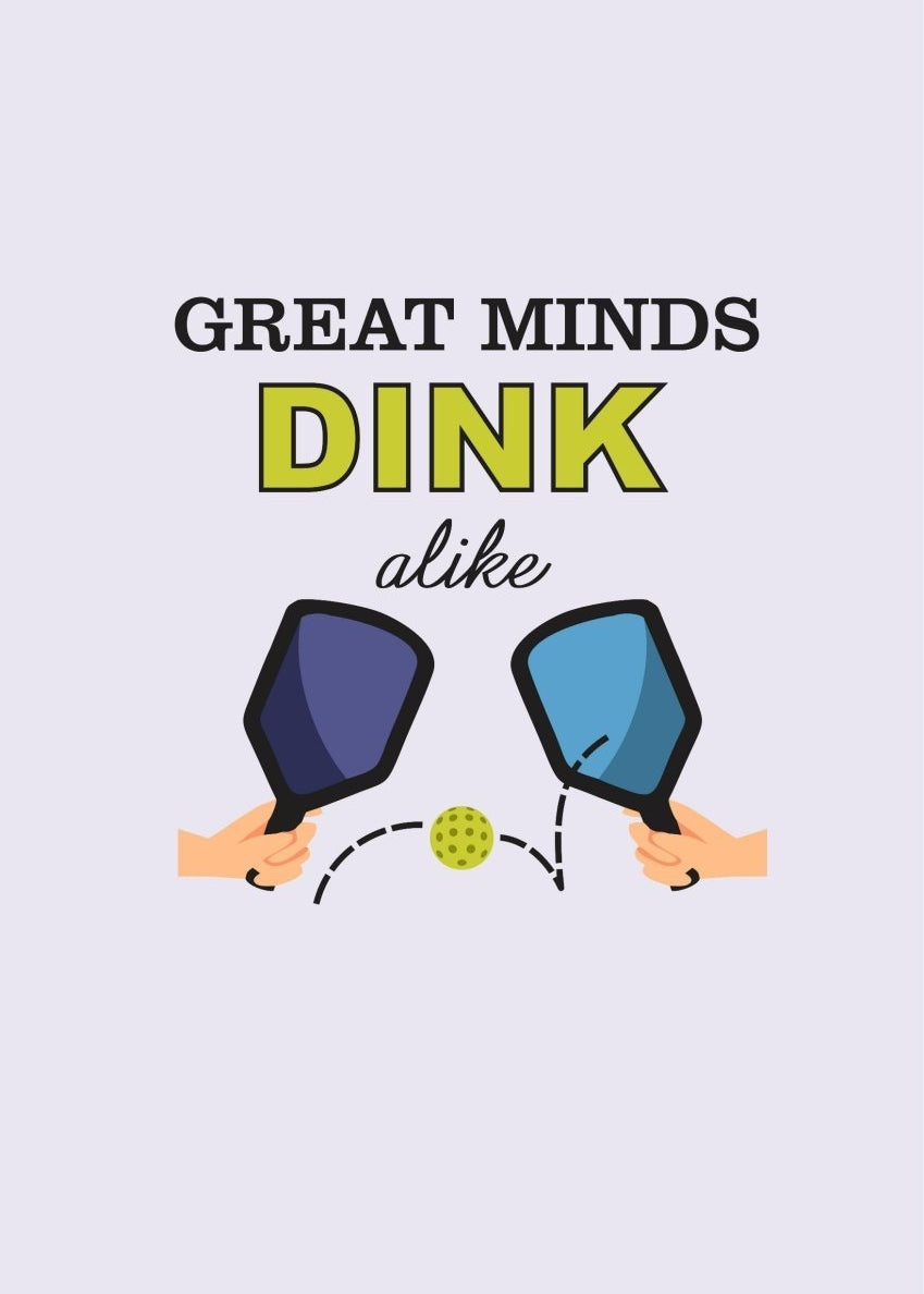 Great Minds Dink Purple T-shirt