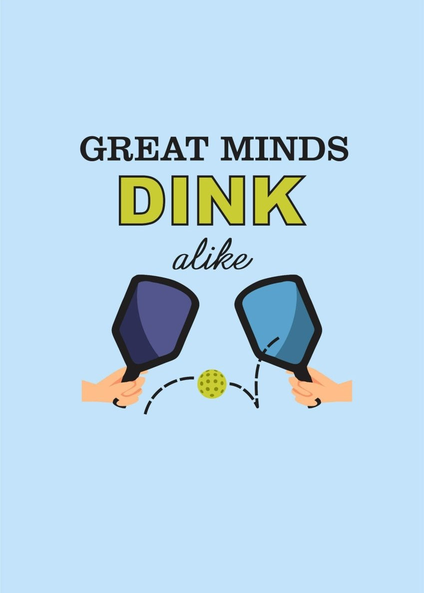 Pickle Ball Sky Blue T-shirt