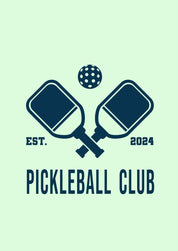 Pickle Ball Club Mint T-shirt