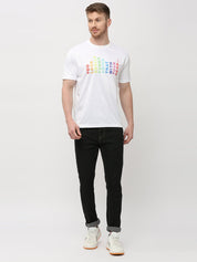 Really Funny Print White T-shirt