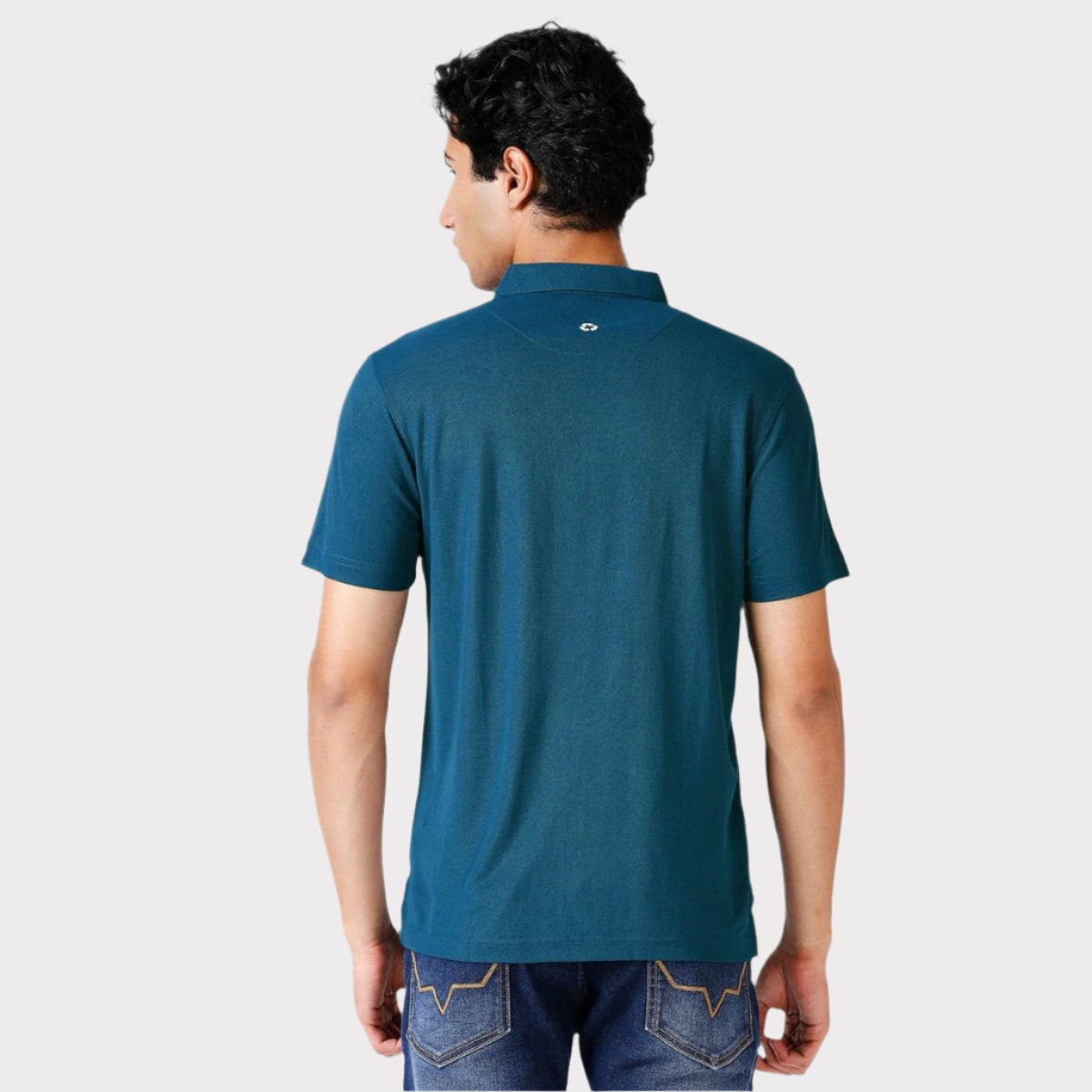 Rama Blue Matte Polo - Ultra Soft T-Shirt