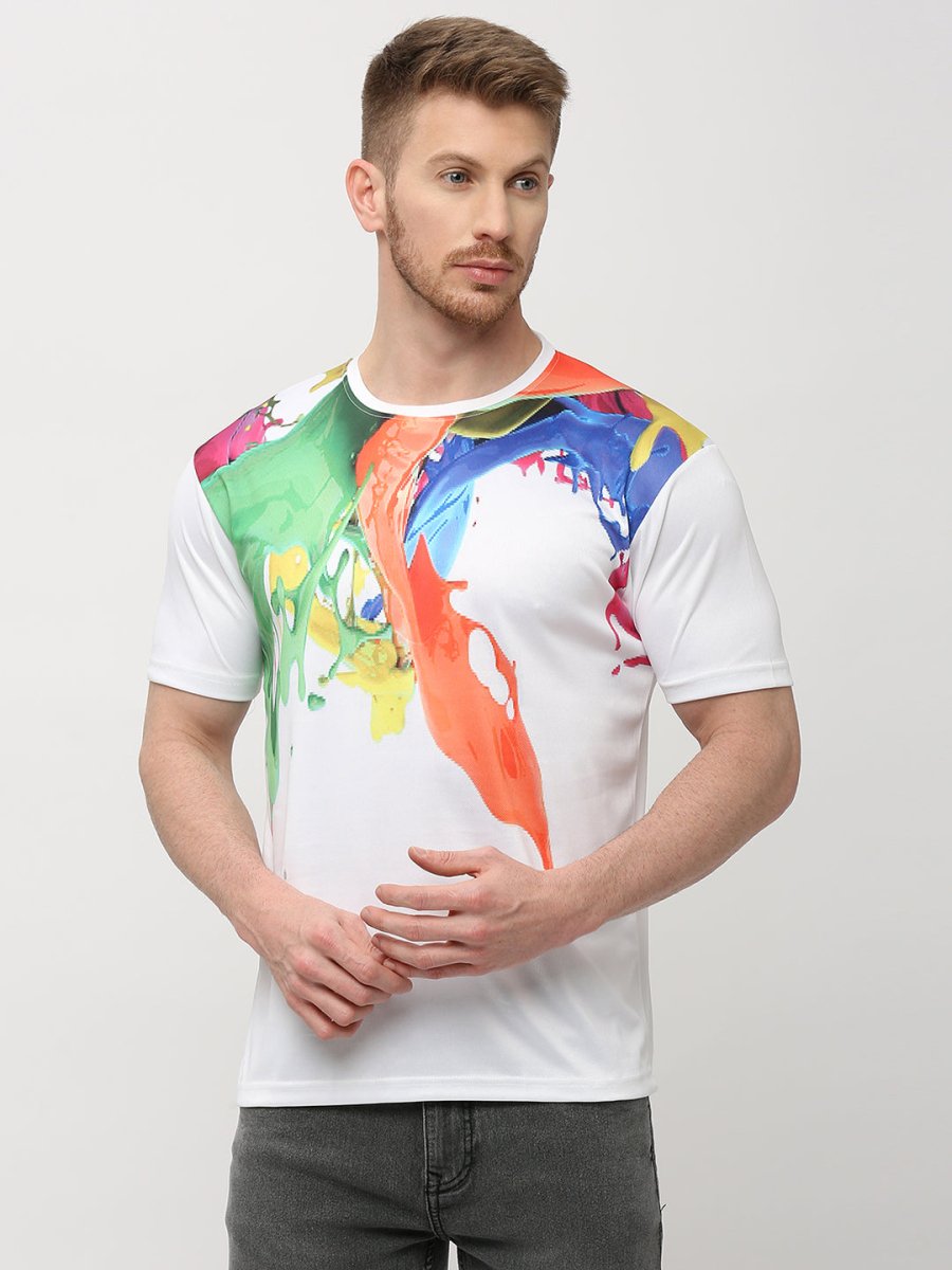 Splash Color T-shirt front view