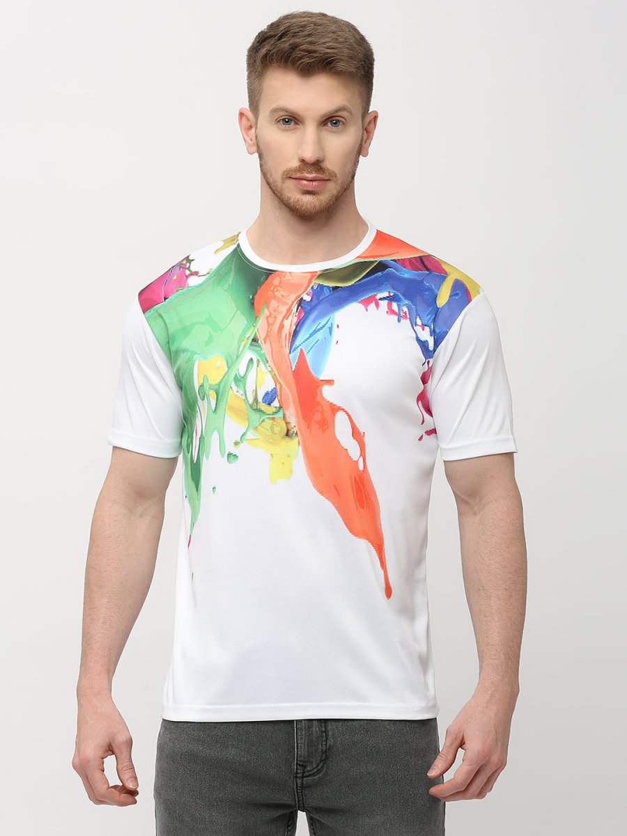 Splash Color T-shirt front view