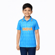 Team India Blue Virat Boy Jersey T-Shirt