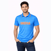 Team India Blue Virat Men Jersey T-Shirt