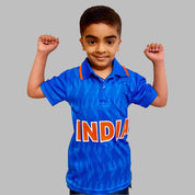 Team India Blue Kids Jersey T-shirt