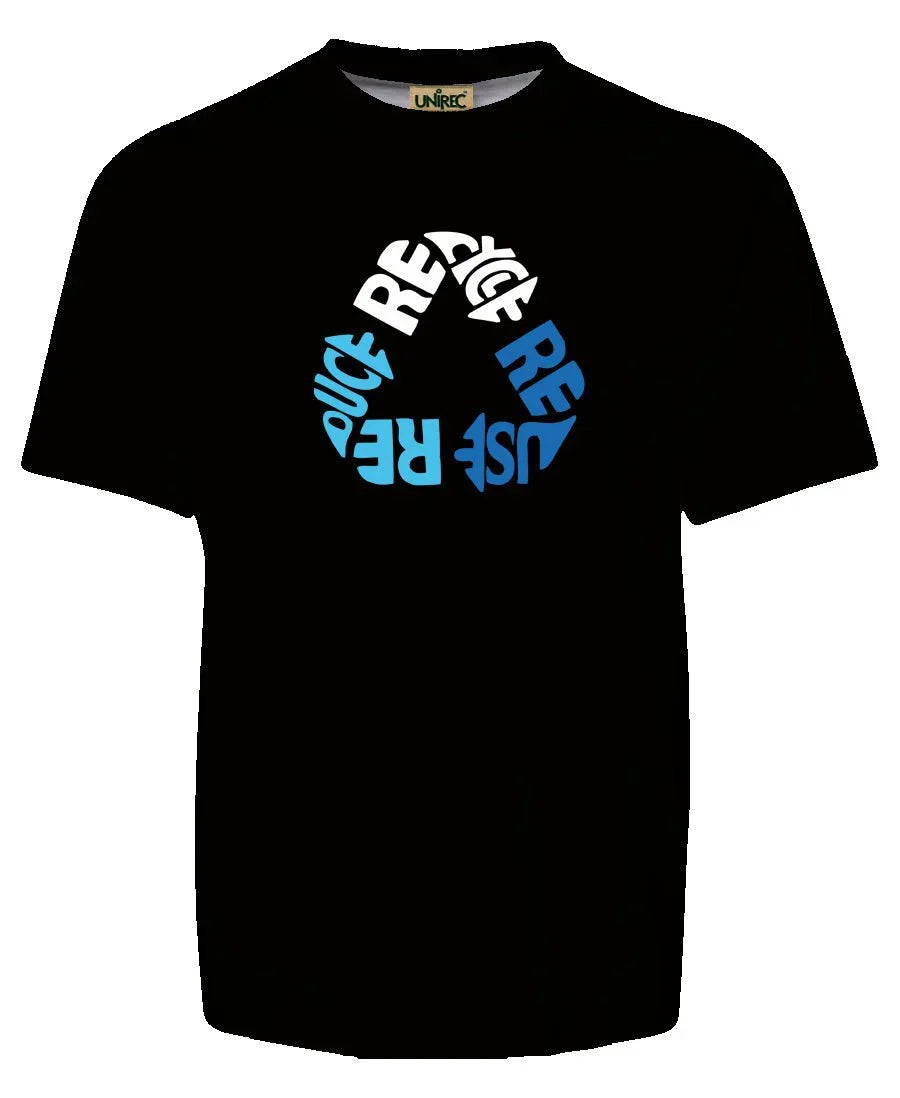 Feather Touch Black T-Shirt