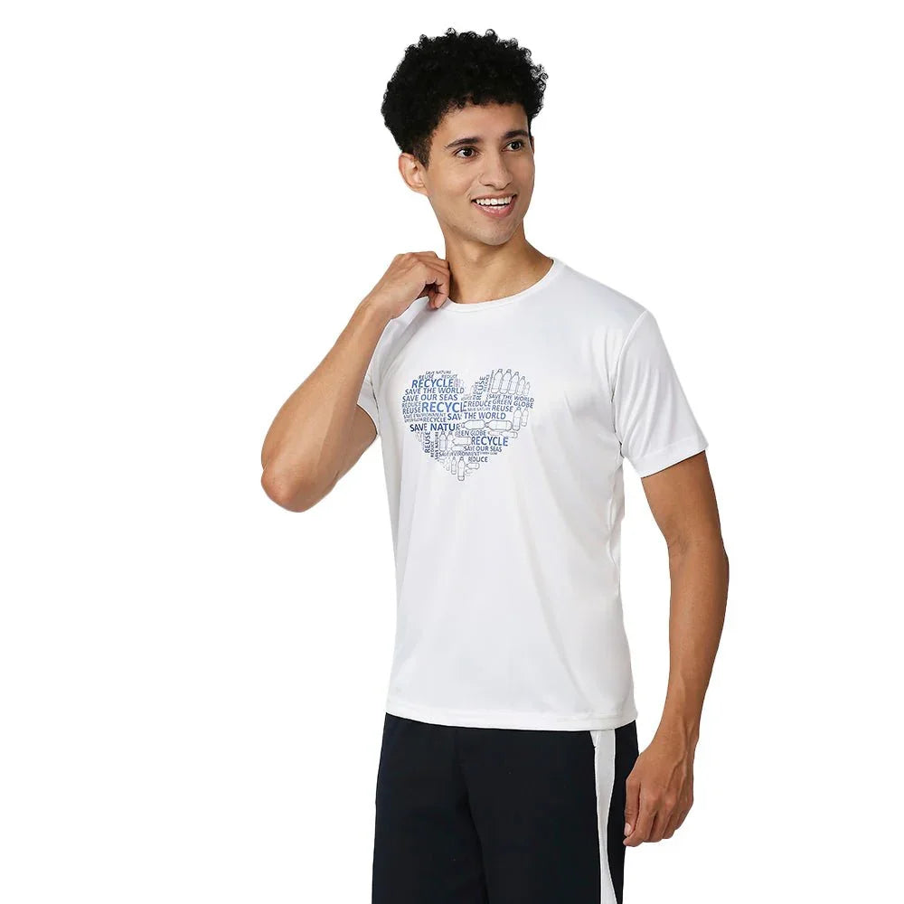 Feather Touch White T-Shirt