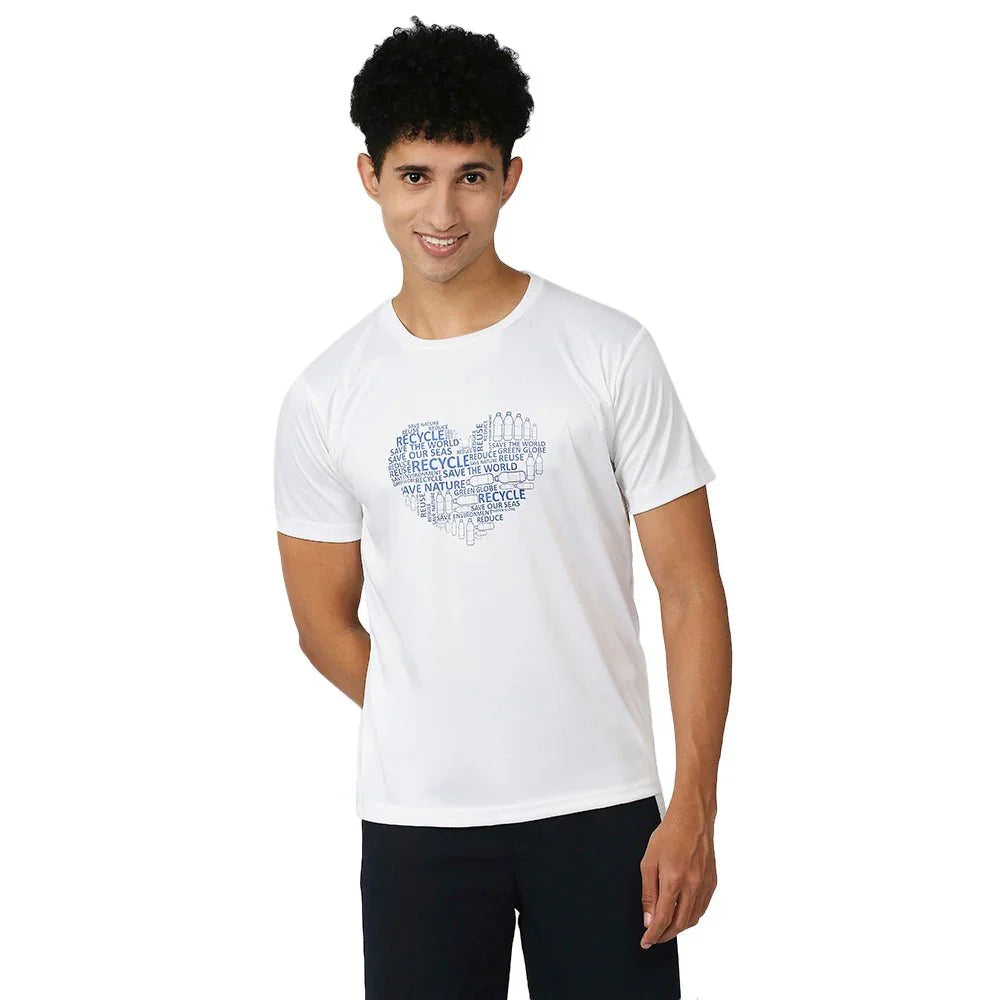 Feather Touch White T-Shirt