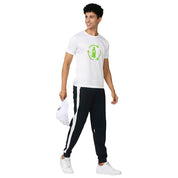 Men's Round White T-Shirt