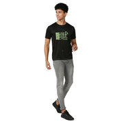 Feather Touch Black T-Shirt