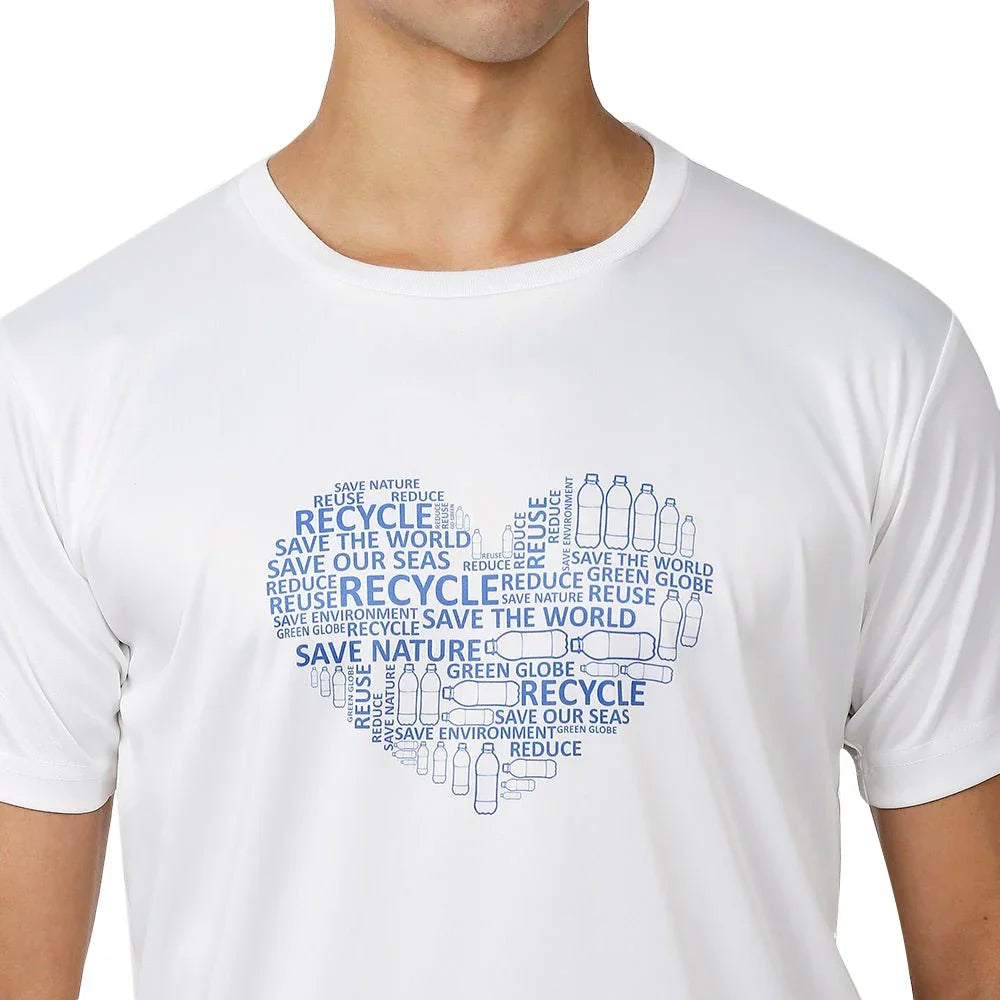 Feather Touch White T-Shirt