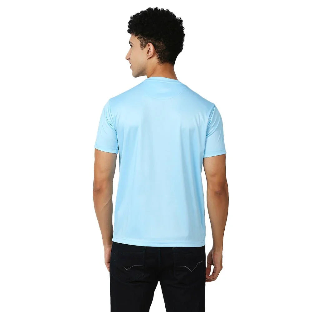 Men's Feather Touch Blue T-Shirt