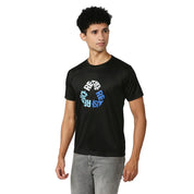 Feather Touch Black T-Shirt