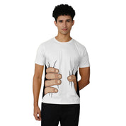 Round Neck White T-Shirt