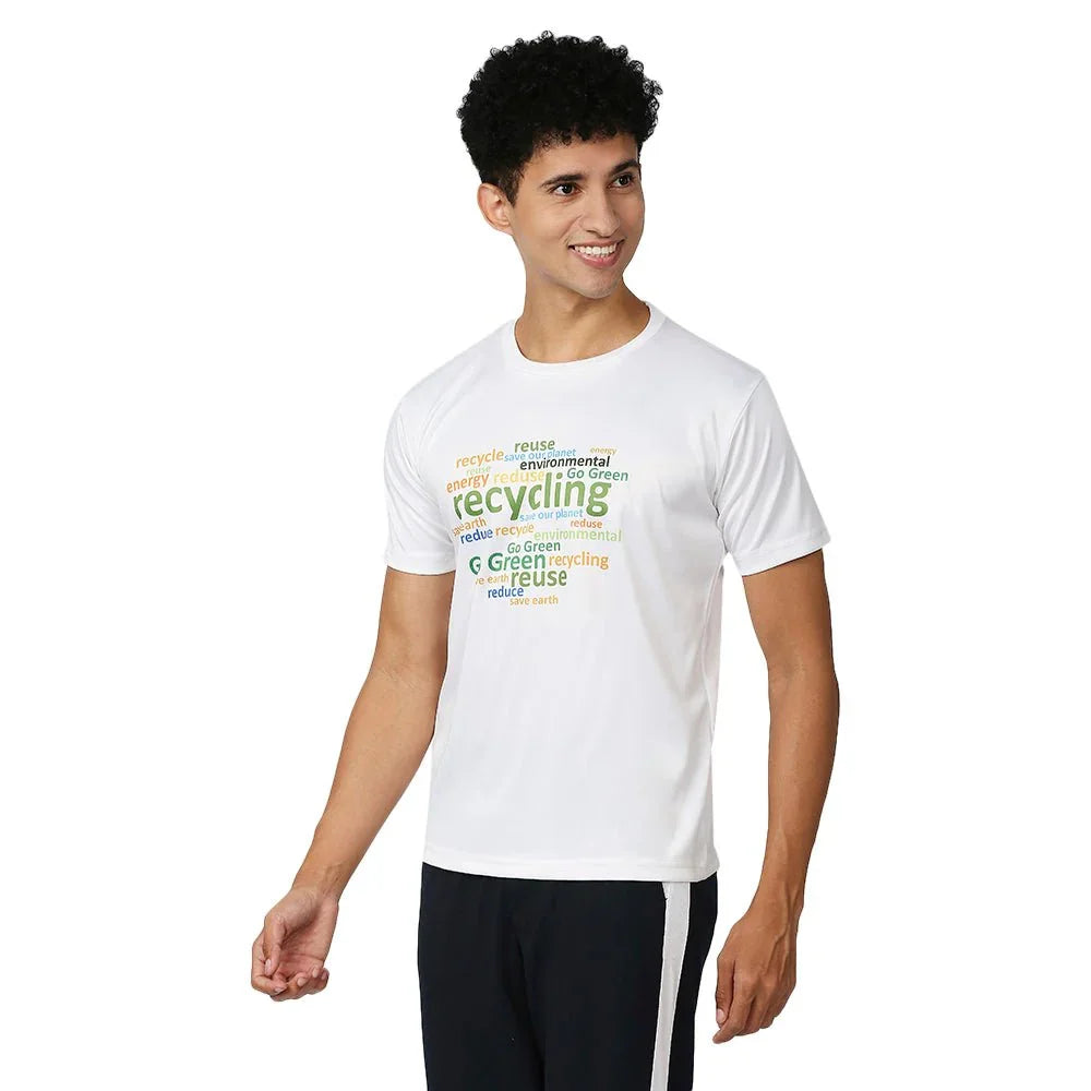 White Round Neck T-Shirt