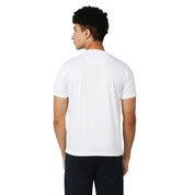 Men's Round White T-Shirt
