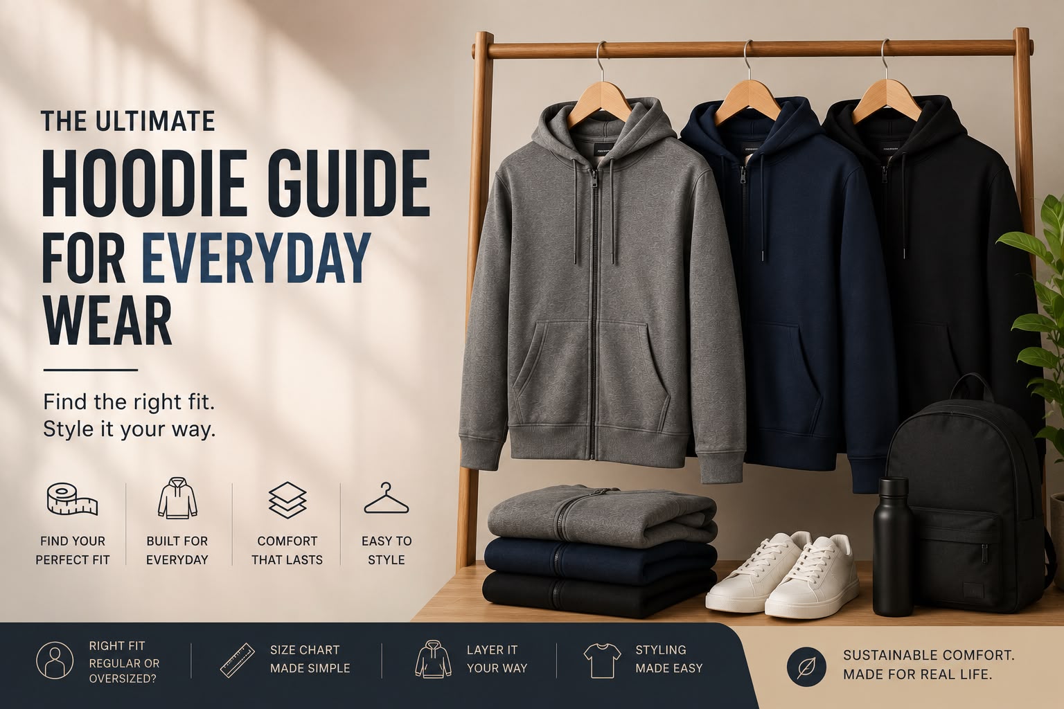 How Should a Hoodie Fit a Man? A Simple Size and Fit Guide