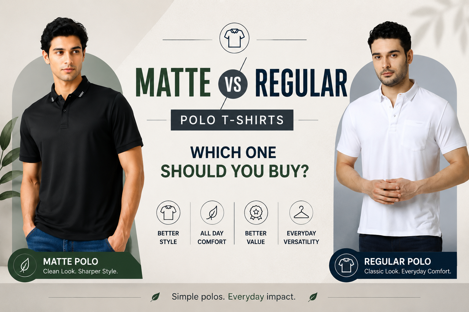 Matte vs Regular Polo T-Shirts: Which One Should You Buy?