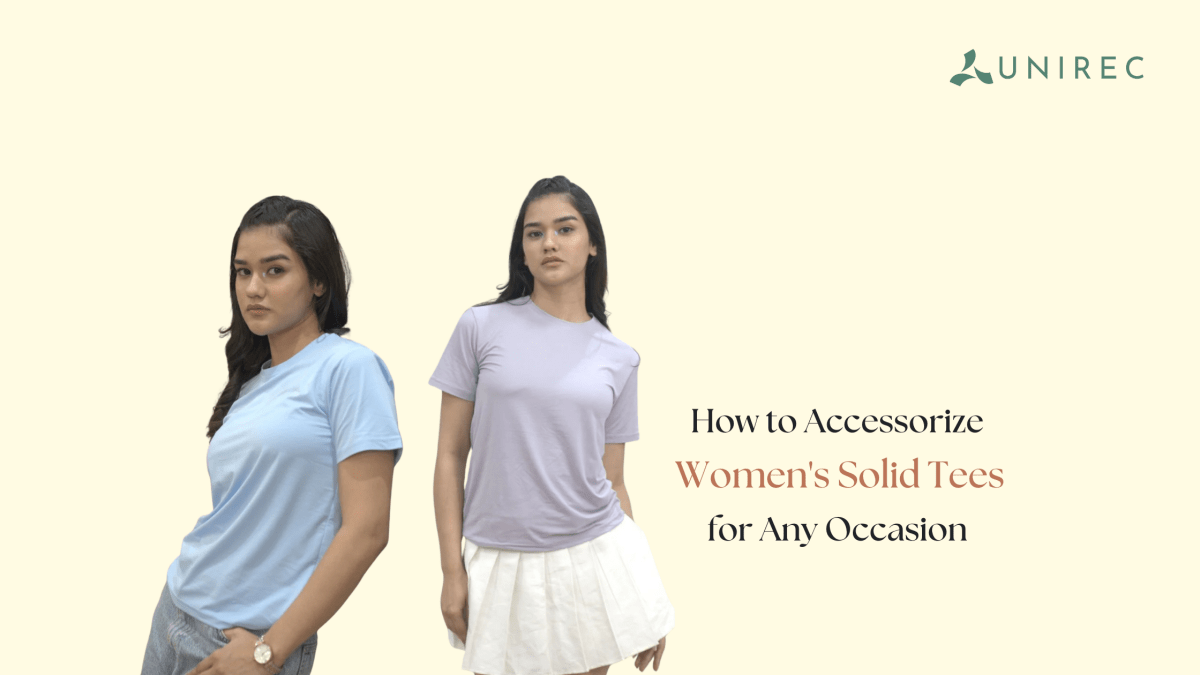 How to Accessorize Women's Solid Tees for Any Occasion