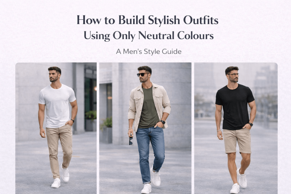 How to Build Stylish Outfits Using Only Neutral Colours  A Men's Style Guide