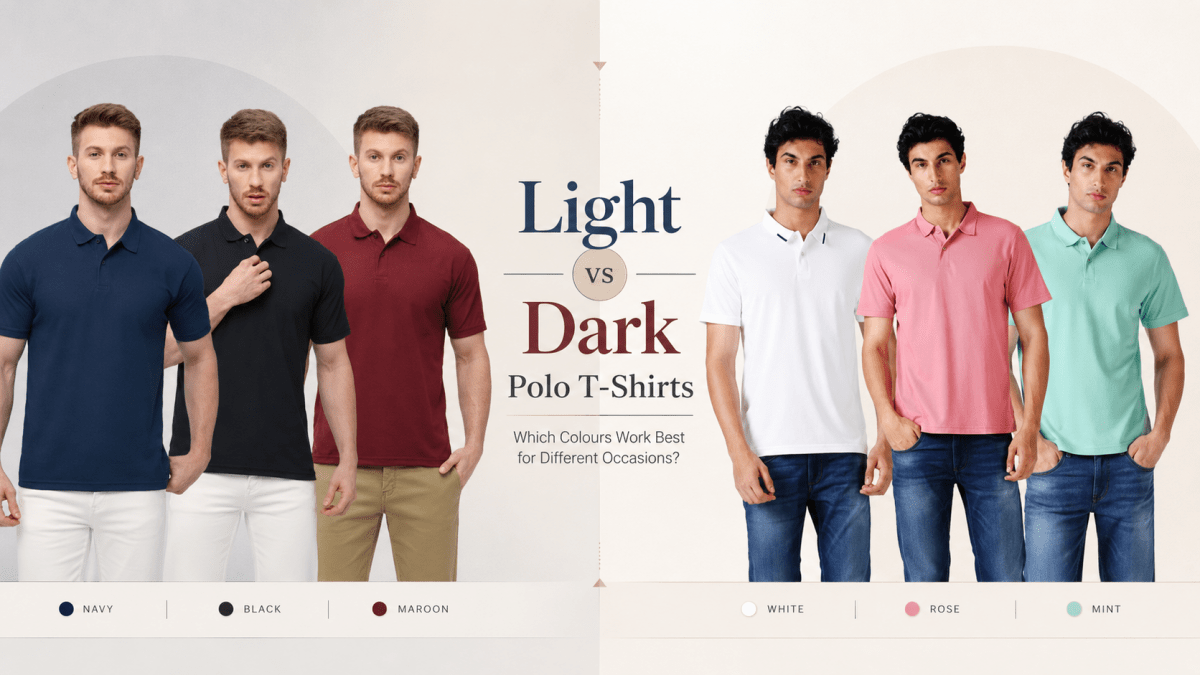Light vs Dark Polo T-Shirts: Which Colours Work Best for Different Occasions?