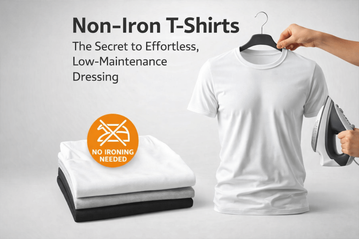 Non-Iron T-Shirts: The Secret to Effortless, Low-Maintenance Dressing