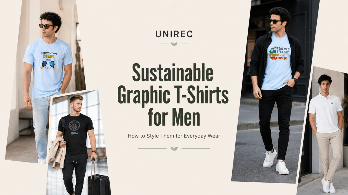 Sustainable Graphic T-Shirts for Men: How to Style Them for Everyday Wear