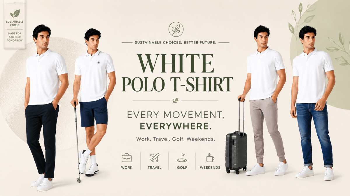 Sustainable White Polo T-Shirt: The Wardrobe Staple You Need to Own