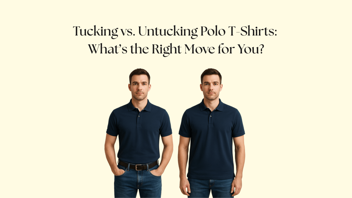 Tucking vs. Untucking Polo T-Shirts