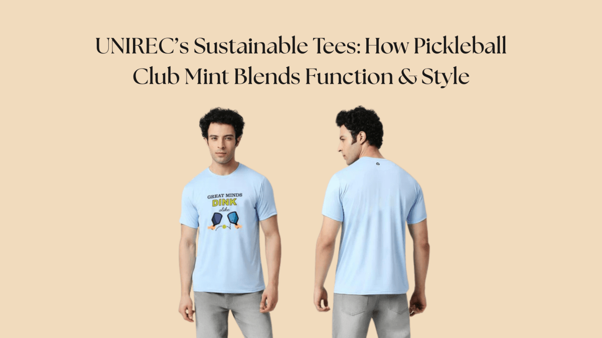 UNIREC’s Sustainable Tees: How Pickleball Club Mint Blends Function & Style