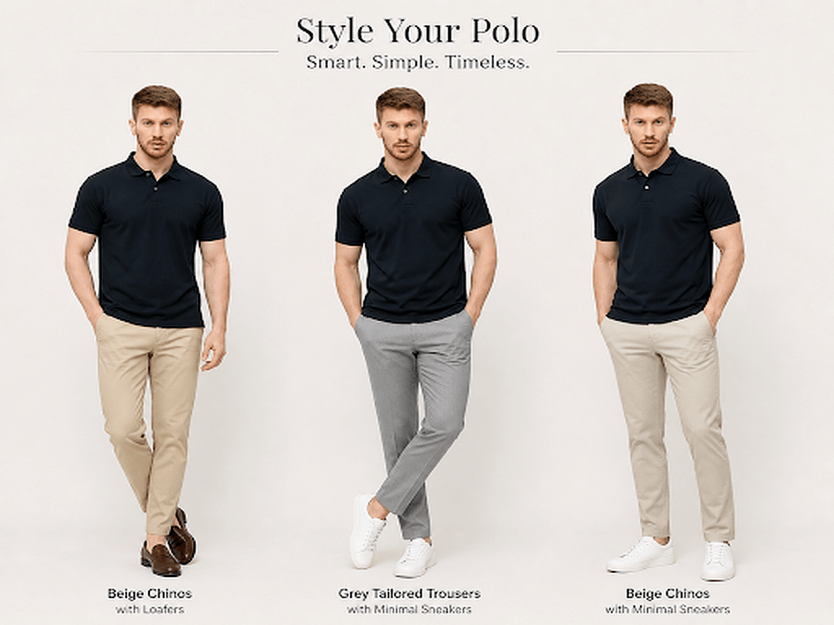 Why a Matte Black Polo T-Shirt Works Perfectly for Office Wear