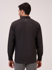 Unirec Dark Grey Shacket for Men