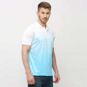 Polo T-shirt (Ombre) - Blue