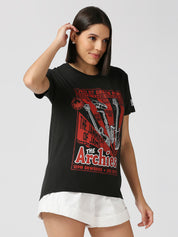 Archies Black T-shirt-Women