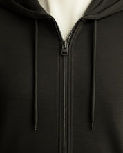 All Weather Black Hoodie – Cool, Stylish & Sustainable Hoodie for Men & Women