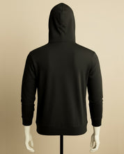 All Weather Black Hoodie – Cool, Stylish & Sustainable Hoodie for Men & Women