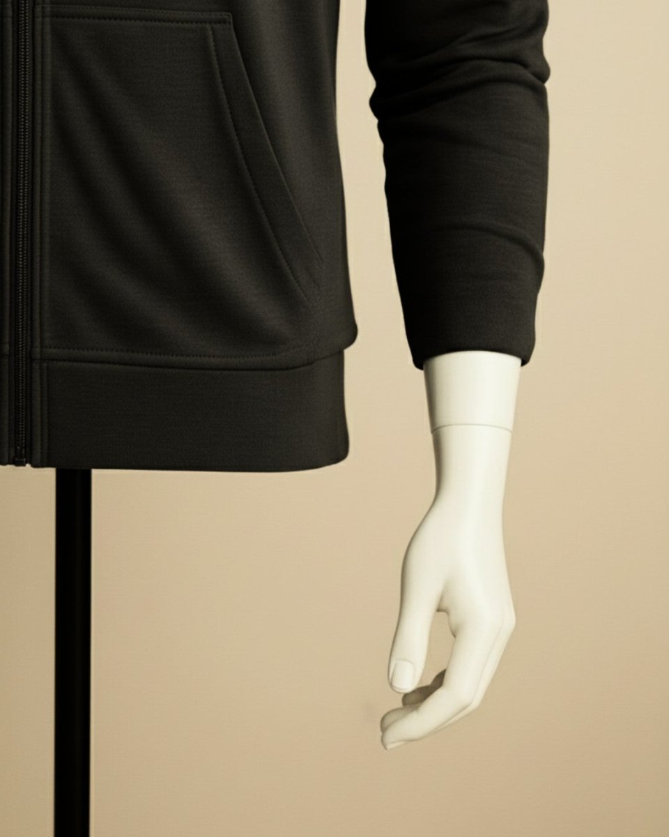 All Weather Black Hoodie – Cool, Stylish & Sustainable Hoodie for Men & Women