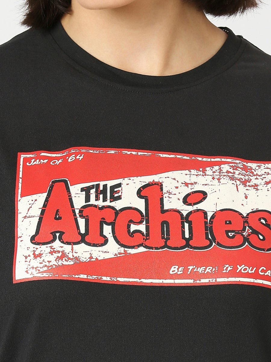 Archies Black T-shirt-Women