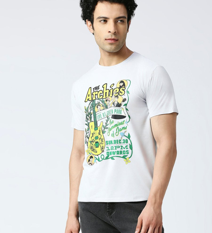 Feather Touch Round Neck T-Shirt